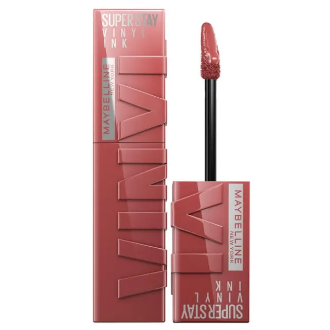 Maybelline Super Stay Vinyl Ink - Likit Parlak Ruj No: 155 Peppy - 1