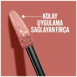 Maybelline Super Stay Vinyl Ink - Likit Parlak Ruj No: 155 Peppy - 3