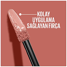 Maybelline Super Stay Vinyl Ink - Likit Parlak Ruj No: 155 Peppy - 3