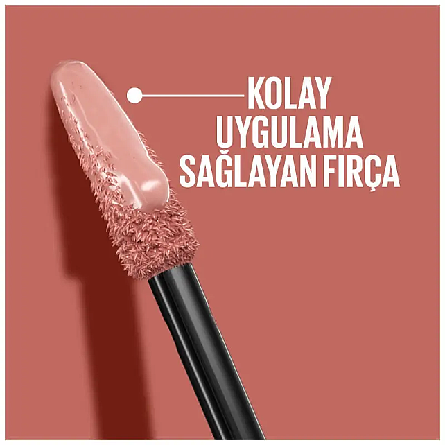 Maybelline Super Stay Vinyl Ink - Likit Parlak Ruj No: 155 Peppy - 3