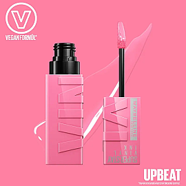 Maybelline Super Stay Vinyl Ink - Likit Parlak Ruj No: 155 Upbeat - 3