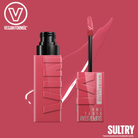 Maybelline Super Stay Vinyl Ink - Likit Parlak Ruj No: 160 Sultry - 3