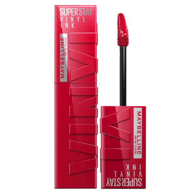 Maybelline Super Stay Vinyl Ink - Likit Parlak Ruj No: 50 Wicked - 1