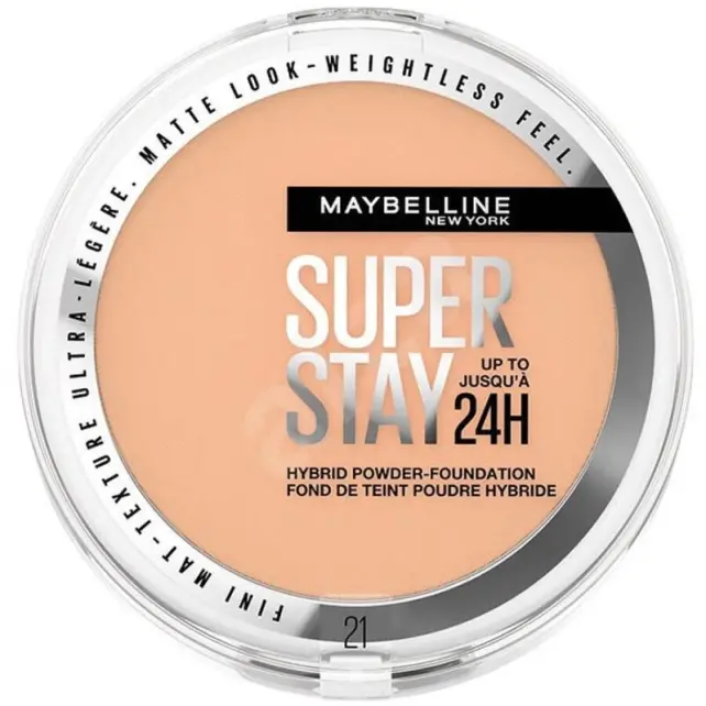 Maybelline SuperStay 24H Powder Foundation - Pudra No: 21 - 1