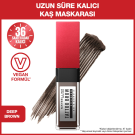 Maybelline Tatto Brow Styling Gel - Kaş Maskarası No: 260 Deep Brown - 2