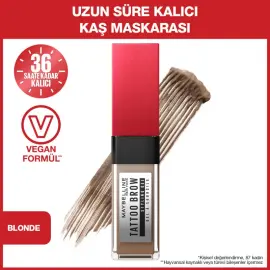 Maybelline Tattoo Brow Styling Gel - Kaş Maskarası No: 250 Blonde - 2