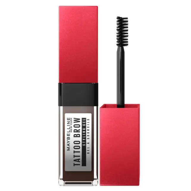 Maybelline Tattoo Brow Styling Gel - Kaş Maskarası No: 260 Deep Brown - 1