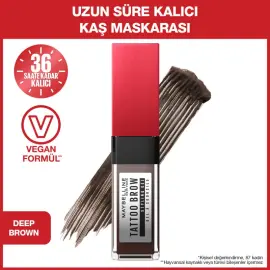 Maybelline Tattoo Brow Styling Gel - Kaş Maskarası No: 260 Deep Brown - 2