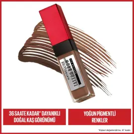 Maybelline Tattoo Brow Styling Gel - Kaş Maskarası No: 260 Deep Brown - 3