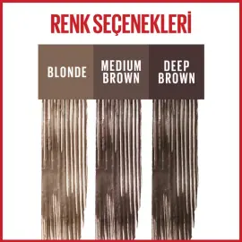 Maybelline Tattoo Brow Styling Gel - Kaş Maskarası No: 260 Deep Brown - 4