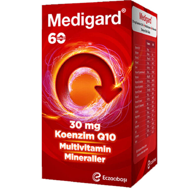 Medigard Vitamin Mineral Kompleks Coq10 60 Tablet - 1