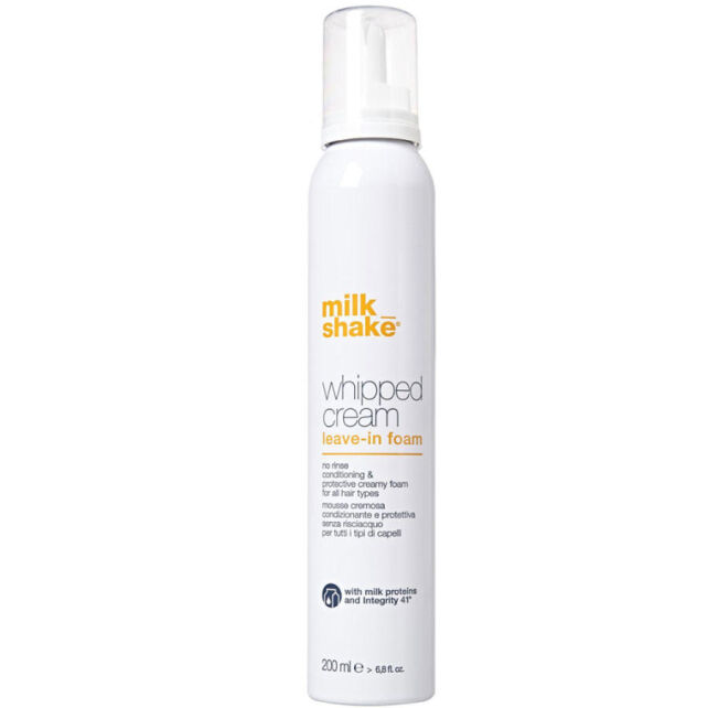 Milk Shake Conditioner Whipped Cream - Durulanmayan Bakım Köpüğü Beyaz 200ml Milk Shake Conditioner Whipped Cream - Durulanmayan Bakım Köpüğü Beyaz 200ml