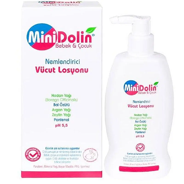 Minidolin Nemlendirici Vücut Losyonu 250ml - 1