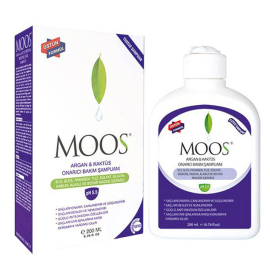 Moos Argan ve Kaktüs Onarıcı Bakım Şampuanı 200ml - Moos