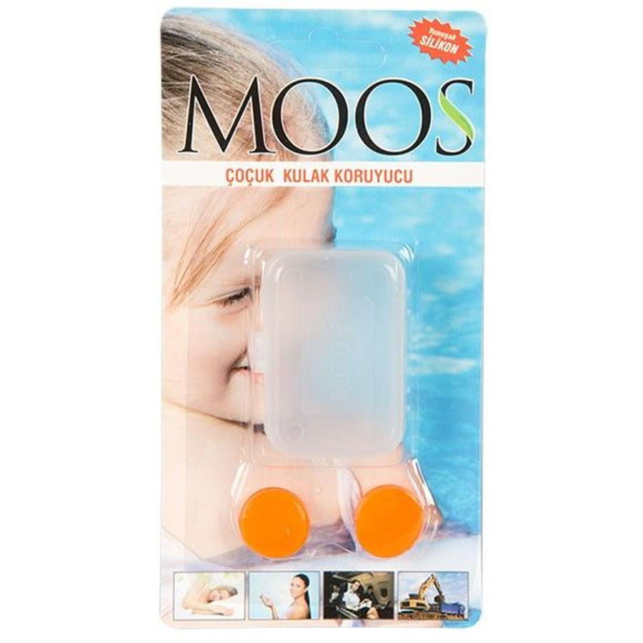 Moos Çocuklar İçin Silikon Kulak Koruyucu 2'Li Moos Çocuklar İçin Silikon Kulak Koruyucu 2'Li