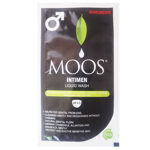 Moos Intimen Likid PH 5.5 - Erkekler İçin Genital Bölge Temizleyici 7ml Moos Intimen Likid PH 5.5 - Erkekler İçin Genital Bölge Temizleyici 7ml