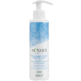 Moos Sivilce Karşıtı Yosun & Söğüt Özlü Likit Temizleyici 200ml - Moos