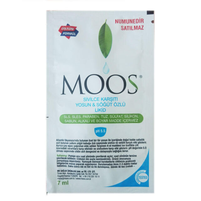 Moos Yosun ve Söğüt Özlü Likit Temizleyici 7ml Deneme Boy Moos Yosun ve Söğüt Özlü Likit Temizleyici 7ml Deneme Boy