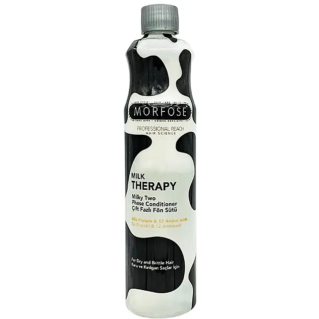 Morfose Milk Therapy Milk Two Conditioner - Çift Fazlı Fön Sütü 400ml - 1