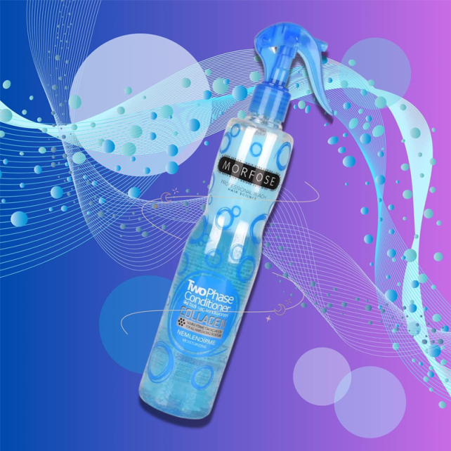 Morfose Two Phase Conditioner Collagen - Çift Fazlı Fön Suyu 400ml - 2