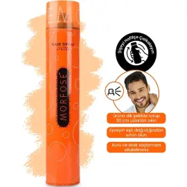 Morfose Ultra Strong Hair Spray - Güçlü Tutuş Saç Spreyi 400ml - 3