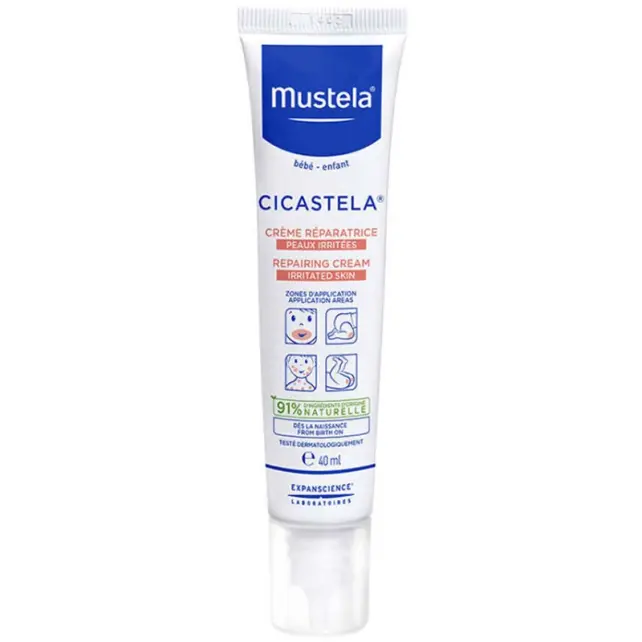 Mustela Cicastela Repairing Cream - Onarıcı Bakım Kremi 40ml - 1