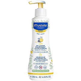 Mustela Cleansing Gel Cold Cream - Besleyici Şampuan 300ml - Mustela
