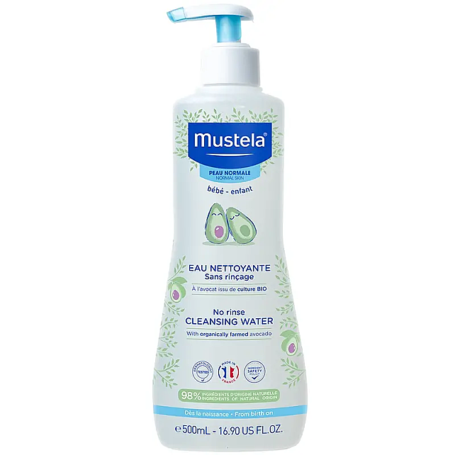 Mustela Cleansing Water - Temizleme Suyu Avokado 300ml - 1