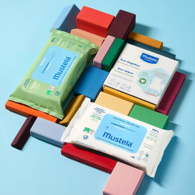 Mustela Cleansing Water Wipes - Islak Mendil 60 Adet - 3