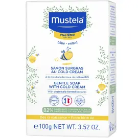 Mustela Cold Cream Gentle Soap - Bebek Sabunu 100gr - Mustela