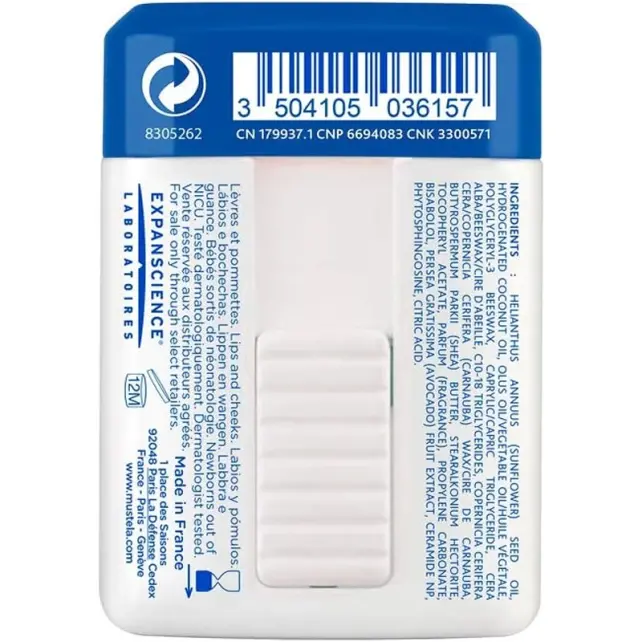 Mustela Cold Cream Stick - Bebekler İçin Yüz Kremi 9.2gr - 2