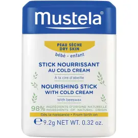 Mustela Cold Cream Stick - Bebekler için Yüz Kremi 9.2g - 1