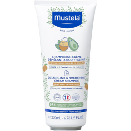 Mustela Detangling Nourishing Cream Shampoo - Kolay Tarama Saç Şampuanı 200ml - Mustela