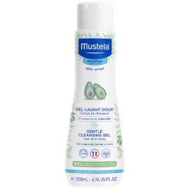 Mustela Gentle Cleansing Gel - Bebek Saç ve Vücut Şampuanı 200ml - Mustela