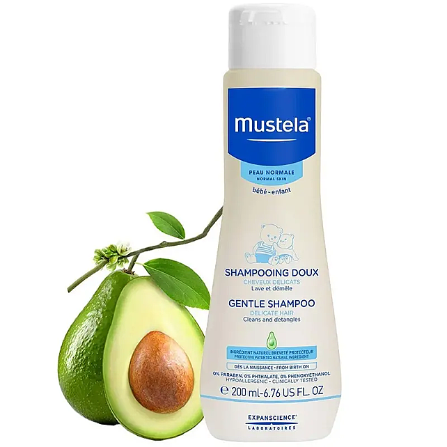 Mustela Gentle Shampoo - Avokado Özlü Şampuan 200ml - 2