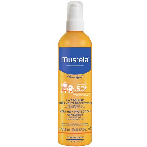 Mustela Sun Lotion SPF 50+ Yüksek Koruma Faktörlü Güneş Losyonu 300ml Mustela Sun Lotion SPF 50+ Yüksek Koruma Faktörlü Güneş Losyonu 300ml