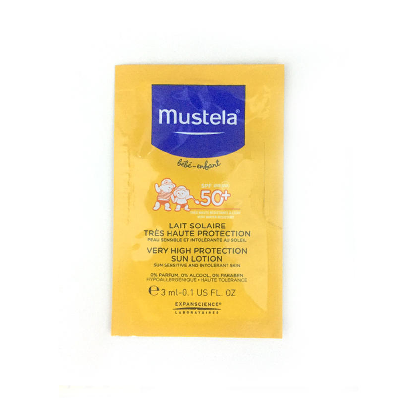 Mustela Güneş Losyonu SPF50 3ml YAPRAK TESTER Mustela Güneş Losyonu SPF50 3ml YAPRAK TESTER