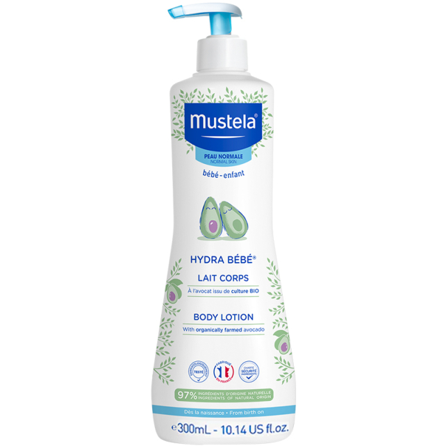Mustela Hydra Bebe Body Lotion - Nemlendirici Vücut Losyonu 300ml - 1