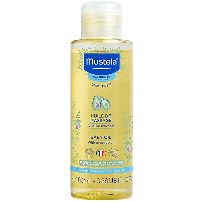 Mustela Massage Oil - Bebek Masaj Yağı 100ml - 1