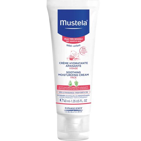 Mustela Soothing Moisturizing Cream - Nemlendirici Bakım Kremi 40ml Mustela Soothing Moisturizing Cream - Nemlendirici Bakım Kremi 40ml