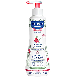 Mustela Soothing Cleansing Gel - Saç ve Vücut Şampuanı 300ml - Mustela