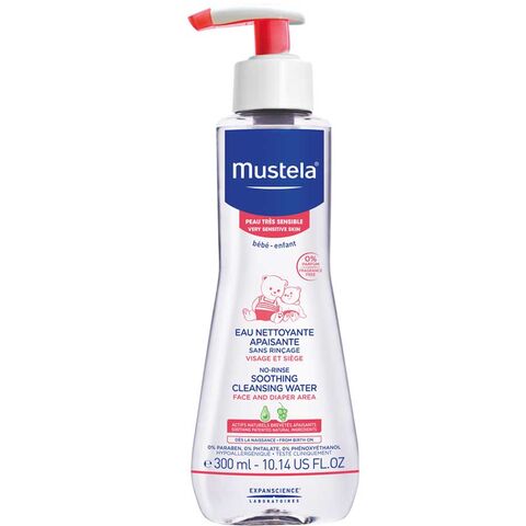 Mustela Soothing Cleansing Water - Rahatlatıcı Temizleme Suyu 300ml Mustela Soothing Cleansing Water - Rahatlatıcı Temizleme Suyu 300ml