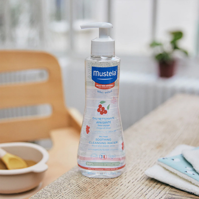 Mustela Soothing Cleansing Water - Temizleme Suyu 300ml - 4