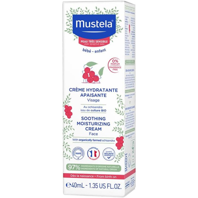 Mustela Soothing Moisturizing Cream - Yüz Bakım Kremi 40ml - 3