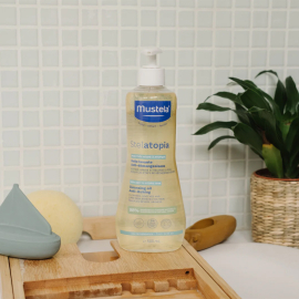 Mustela Stelatopia Cleansing Oil - Temizleme Yağı 500ml - 5