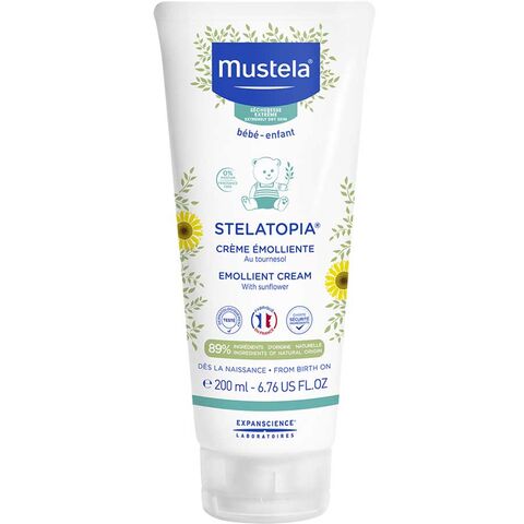 Mustela Stelatopia Emollient Cream Atopik Ciltlere Özel Krem 200ml Mustela Stelatopia Emollient Cream Atopik Ciltlere Özel Krem 200ml