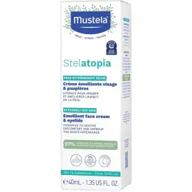 Mustela Stelatopia Emollient Face Cream - Yüz Kremi 40ml - 3