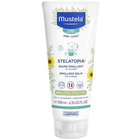 Mustela Stelatopia Emollient Balm -Atopik Ciltler için 200ml Mustela Stelatopia Emollient Balm -Atopik Ciltler için 200ml