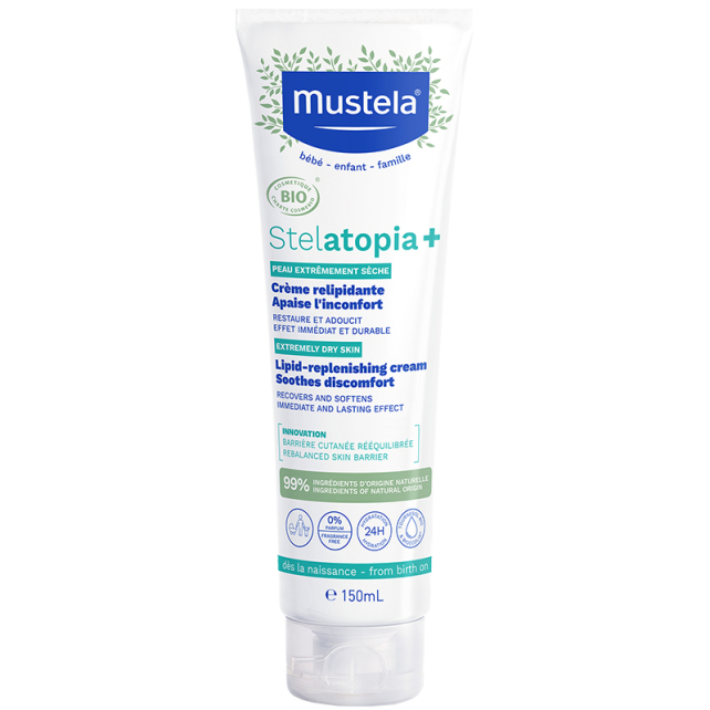 Mustela Stelatopia+ Lipid Yenileyici Etkili Krem 150ml - 1
