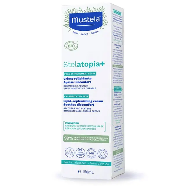 Mustela Stelatopia+ Lipid Yenileyici Etkili Krem 150ml - 2
